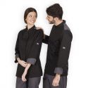 Chaqueta de Cocina Gastro Chef Helios GARY'S 933600 NEGRO