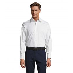 Camisa Popelín Hombre Stretch SOLS BRIGHTON 17000