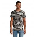 Camiseta Hombre Estampado Camuflaje SOLS CAMO MEN 01188