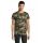 Camiseta Hombre Estampado Camuflaje SOLS CAMO MEN