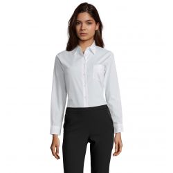 Camisa Popelín de Manga Larga Mujer SOLS EXECUTIVE 16060