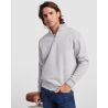 Sudadera con media cremallera a tono y cuello alto ROLY ANETO 1109